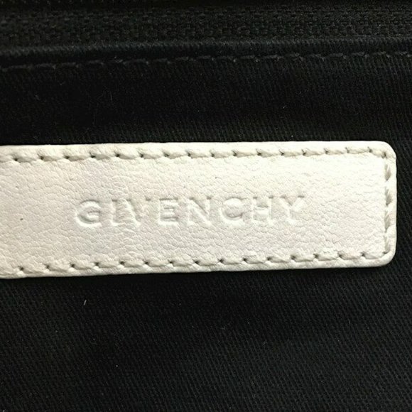 Givenchy George V Apron Antigona Tote White Shoulder Spopping Bag Purse - Picture 6 of 10